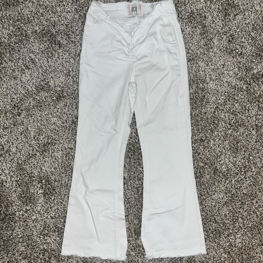 White Flare Jeans